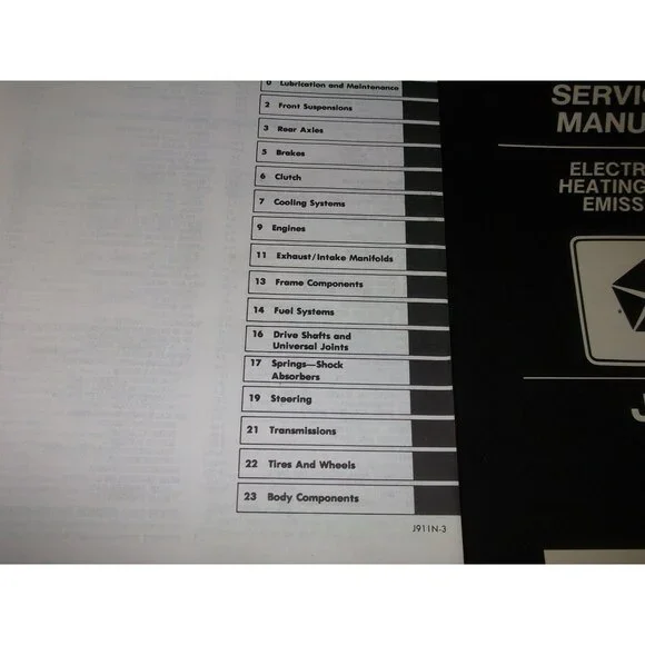 1991 Jeep WRANGLER CHEROKEE COMANCHE Service Shop Repair Manual Set New